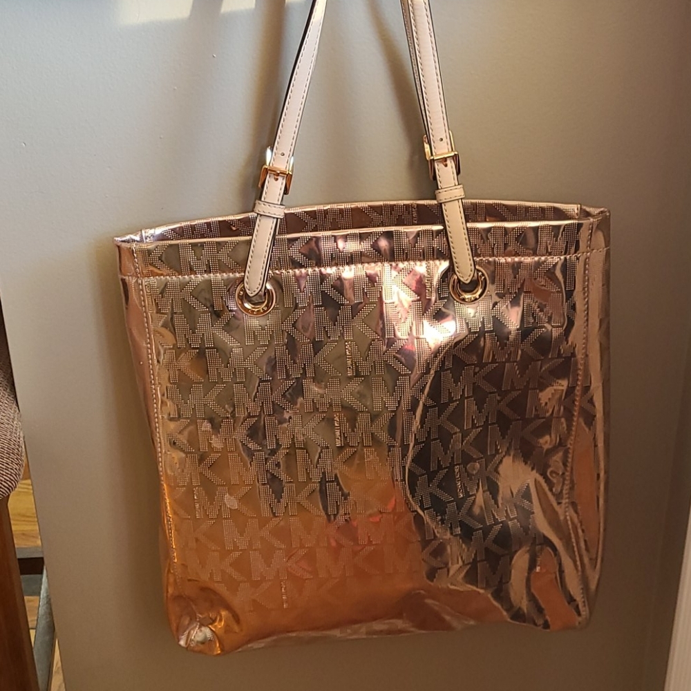 Michael Kors Metallic Tote